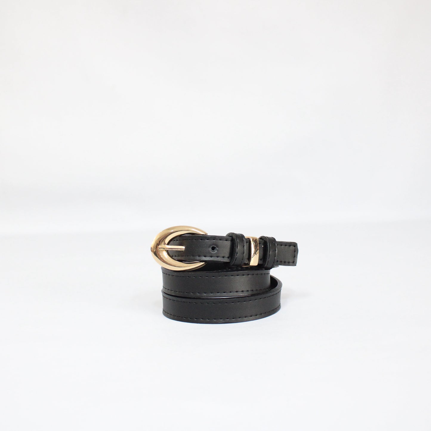 Cinturón Golden Classic Negro