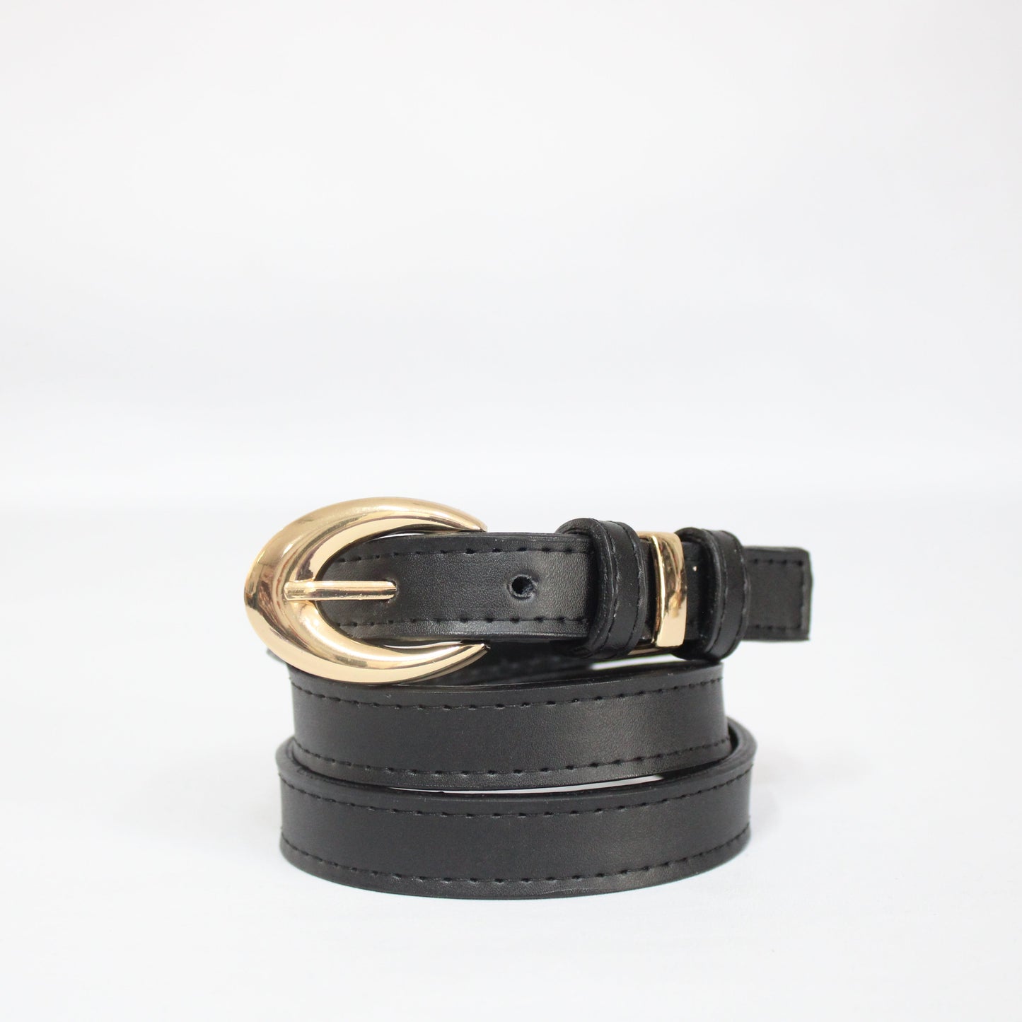 Cinturón Golden Classic Negro