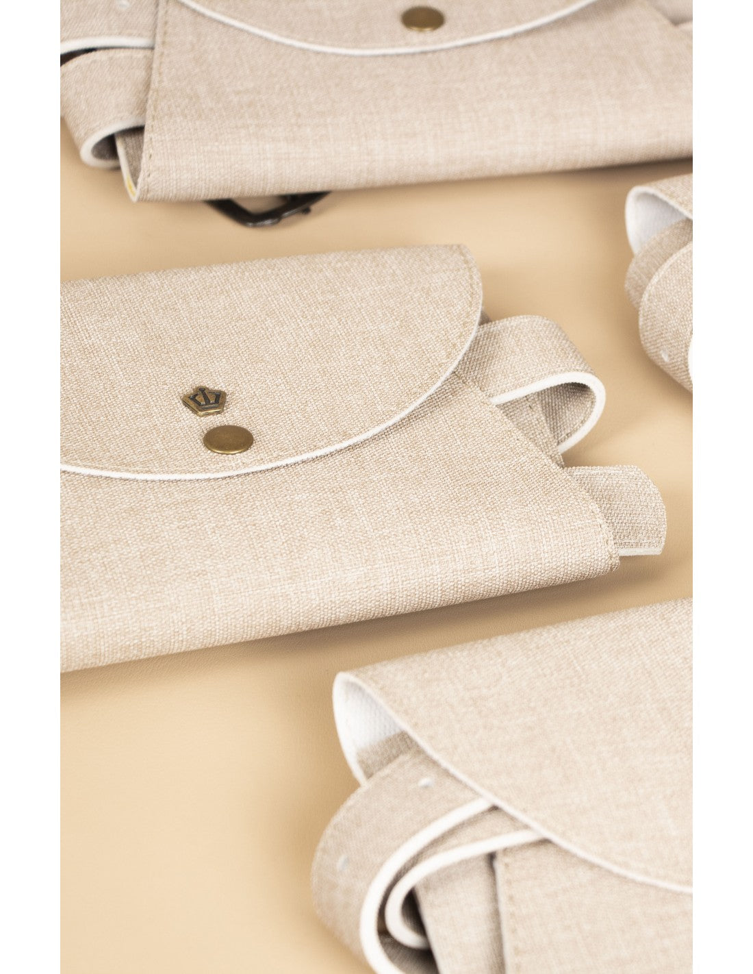 Riñonera Beige