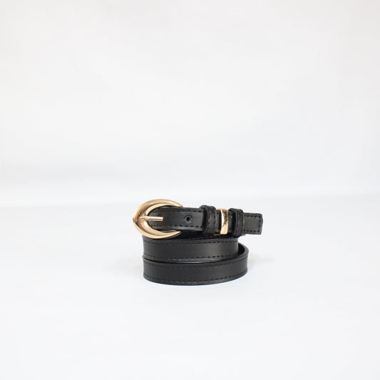 Cinturón Golden Classic Negro