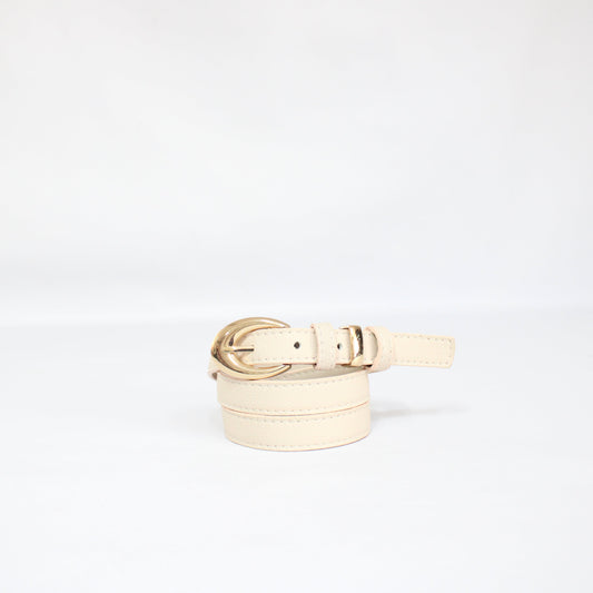 Cinturón Golden Classic Beige